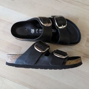 Birkenstock Arizona Big Buckle Black Size 36